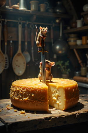 cheese rats
