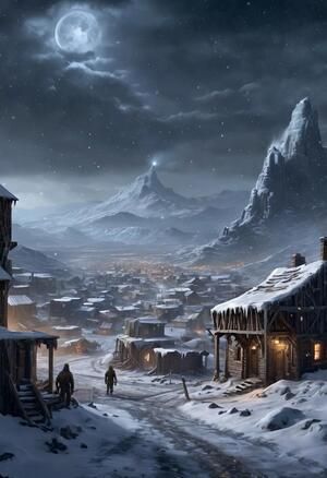 snow town